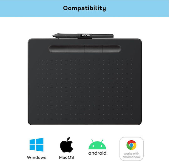 Wacom Intuos M Графичен Таблет Без Екран 5.3"
