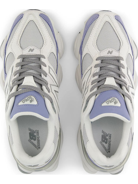 9060 Sneakers White Lavender