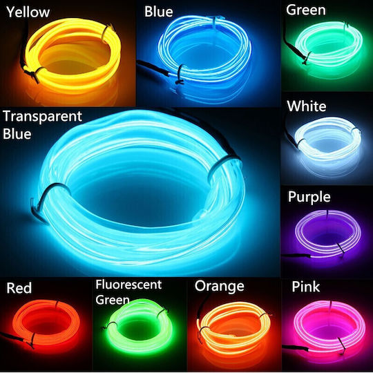 Fir Ambient Light Car Flexible Ambient Neon 3.2 Mm