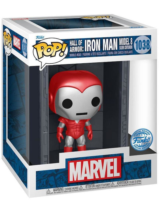 Funko Pop! Deluxe: Iron Man Bobble-Head Exclusive Funko Pop! Deluxe: Iron Man Bobble-Head Exclusive