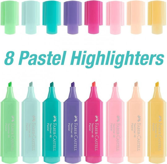 Faber-Castell Highlighters Pastel 8pcs
