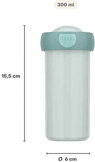 Little Dutch Forest Friends Kids Water Bottle with Screw Cap Non Spill 300ml