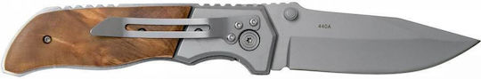 Boker Magnum Forest Ranger Σουγιάς με Μηχανισμό Κλειδώματος Καφέ σε Θήκη