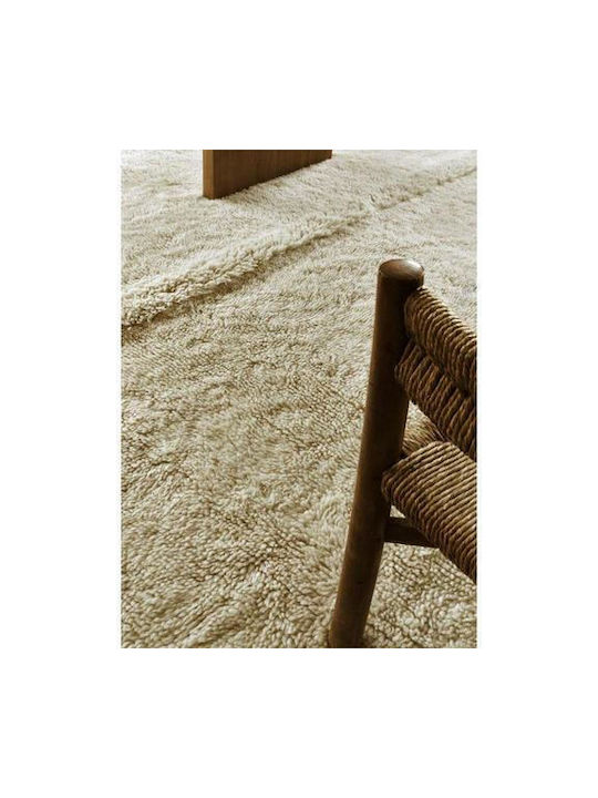 Lorena Canals Woolable Χειροποίητο Χαλί Ορθογώνιο Μάλλινο Sheep Beige 80x140cm