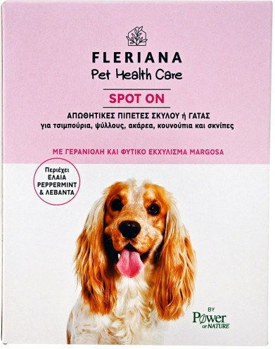 Power Health Fleriana Pet Accesorii Repelent Câine & Pisică