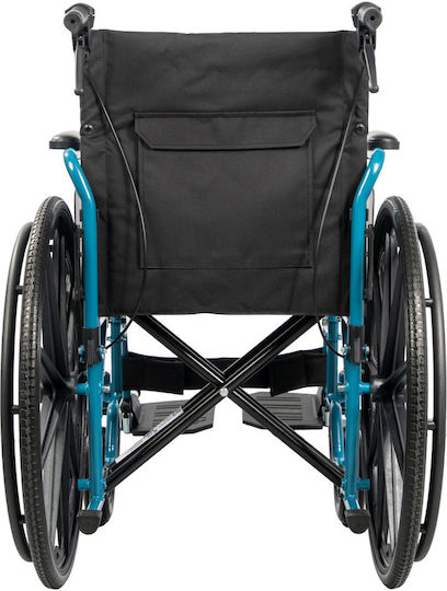 Mobiak Aegeus Rollstuhl 24" Einfacher Typ 43cm 0815003 Blau