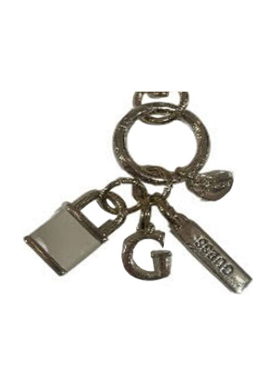 Guess Women's Keychain Keychains Gifting E7460102 Off White