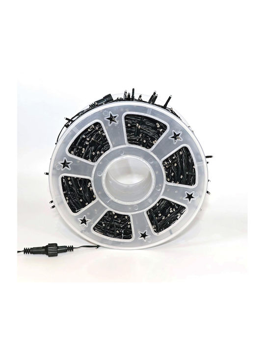 500 Λαμπάκια LED 25μ. Ψυχρό Λευκό σε Σειρά