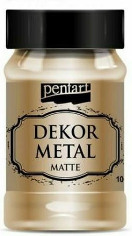 Pentart Dekor Metal Chalk Paint Bronze 100ml 35109