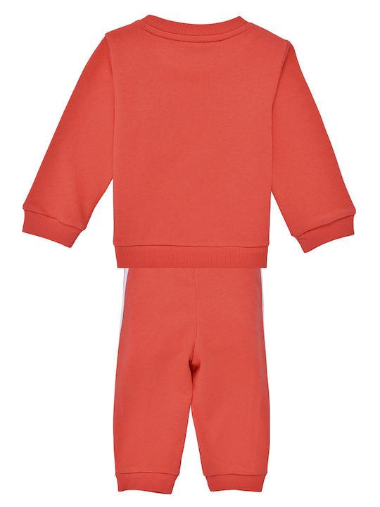 Kids Sweatpants Set Coral 2pcs I Bos Jog Ft