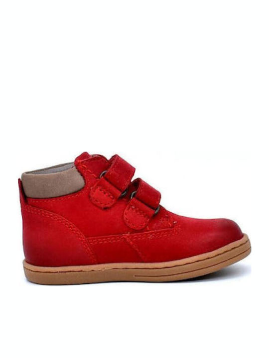 Tackeasy Ghete Copii cu Velcro Roșii