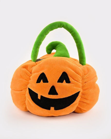 Halloween Pumpkin Bag Карнавален Аксесоар Оранжев за Хелоуин 1бр