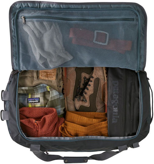 Patagonia Σακ Βουαγιάζ Πλάτης 55lt Μαύρο Υφασμάτινο