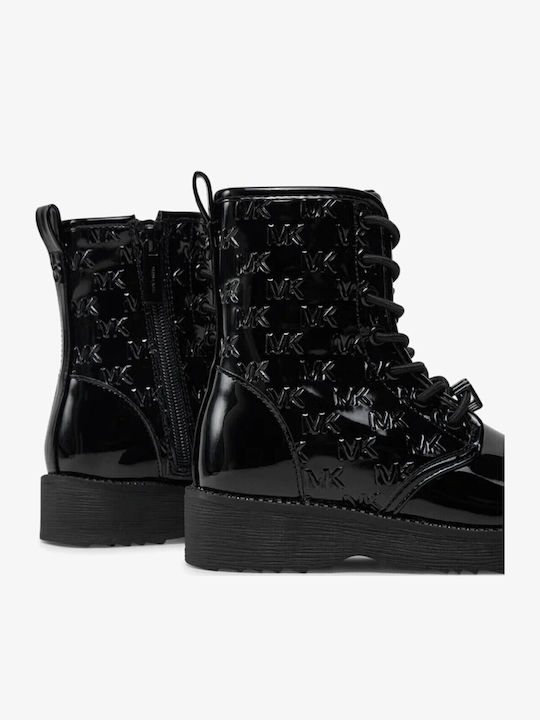 Kids Boots from Patent Leather Black