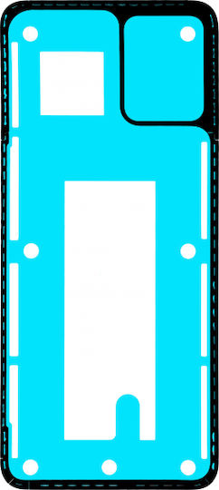 Motorola Αυτοκόλλητη Ταινία Μπαταρίας για Motorola Moto E13