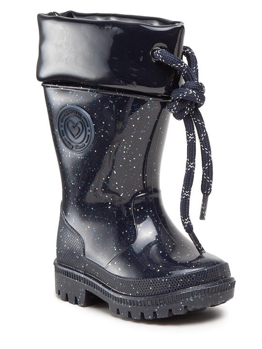 Kids Wellies Navy Blue