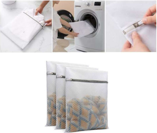 Husă-rețea Pentru Mașina de Spălat Haine cu Fermoar – Washing Bag S-022 40x50cm 1buc