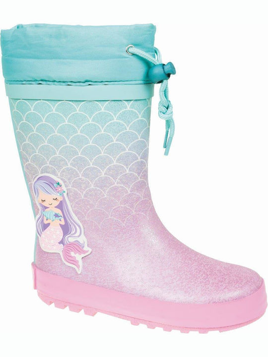 Adam's Shoes Kids Wellies Blue
