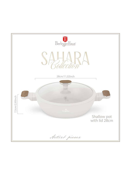 Berlinger Haus Sahara Nordic Collection Aluminum Pan with Lid 28cm