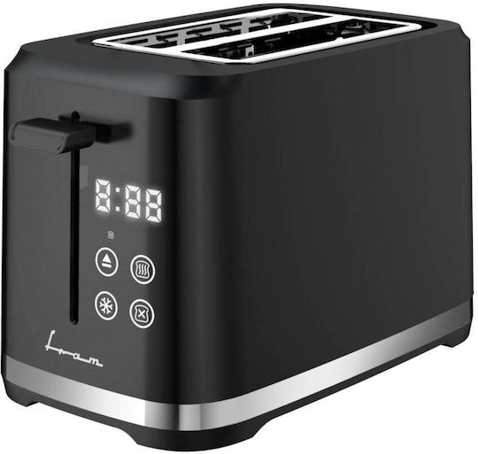 Fram Fram Toaster 2 Slots 800W Black