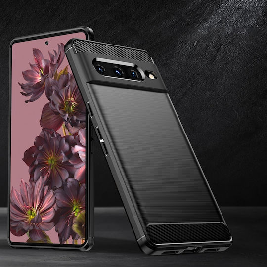 Back Cover Silicon Negru (Google Pixel 7 Pro)