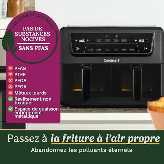 Cuisinart Air Fryer 10.4lt Μαύρο AFD10XBLE