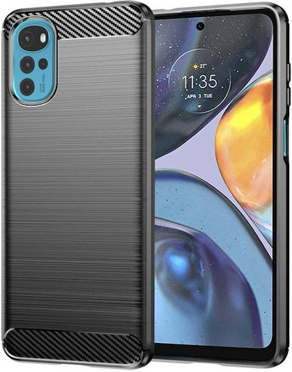 Back Cover Silicon Negru (Moto G22)