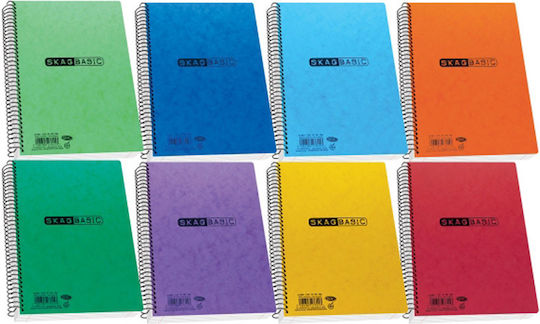 Spiral Notebook Basic A4 2-Subject No.8012 Skag 5201303276108