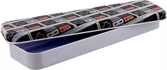 Pyramid International Nintendo NES Controller Pencil Tin Κασετίνα Μεταλλική Γκρι