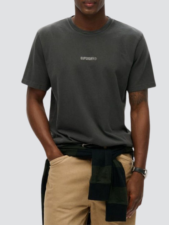 'micro Logo' T-shirt Washed Black