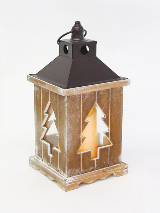 Aca The translated Liquid template in German language: Weihnachtskerzen & Kerzenständer Laterne Batterie 31x14cm.