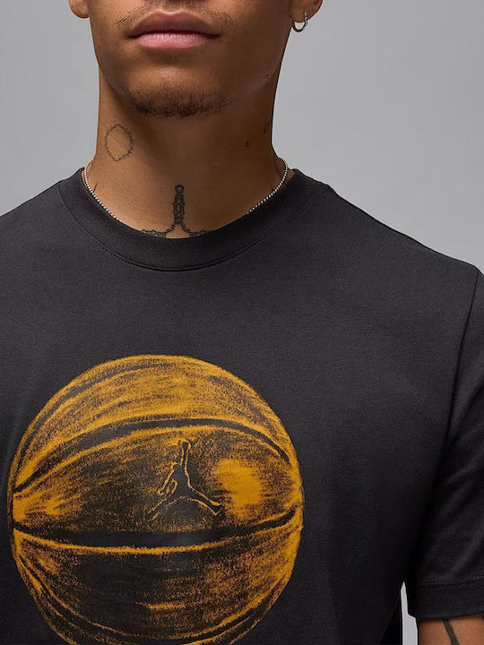 T-shirt Off Noir, Smoke Grey