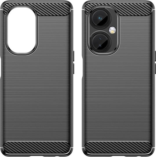 Umschlag Rückseite Silikon Schwarz (OnePlus Nord CE 3 Lite)