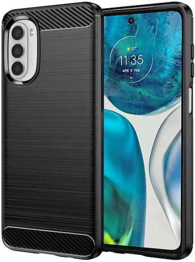 Back Cover Σιλικόνης Μαύρο (Moto G52)