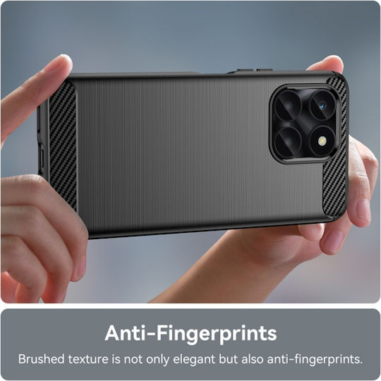 Back Cover Silicone Black (Honor X6a)