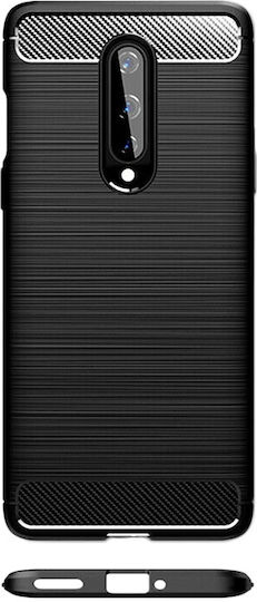 Back Cover Silicon Negru (OnePlus 8)