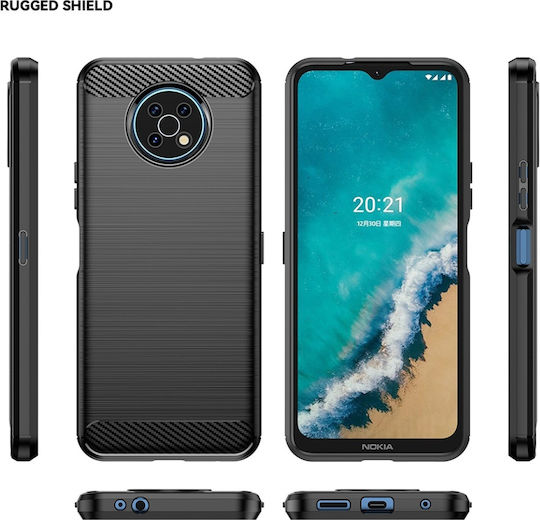 Back Cover Σιλικόνης Μαύρο (Nokia G50)