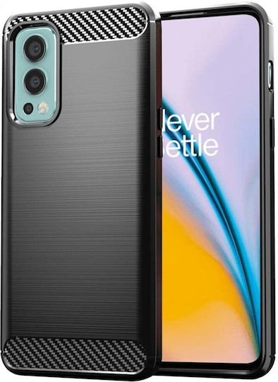 Back Cover Silicon Negru (OnePlus Nord 2)