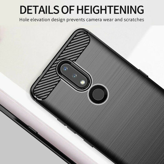 Задна корица Силикон Черен (Nokia 2.4)