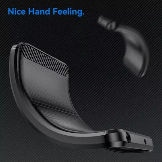 Back Cover Σιλικόνης Μαύρο (Motorola Edge 30 Fusion)