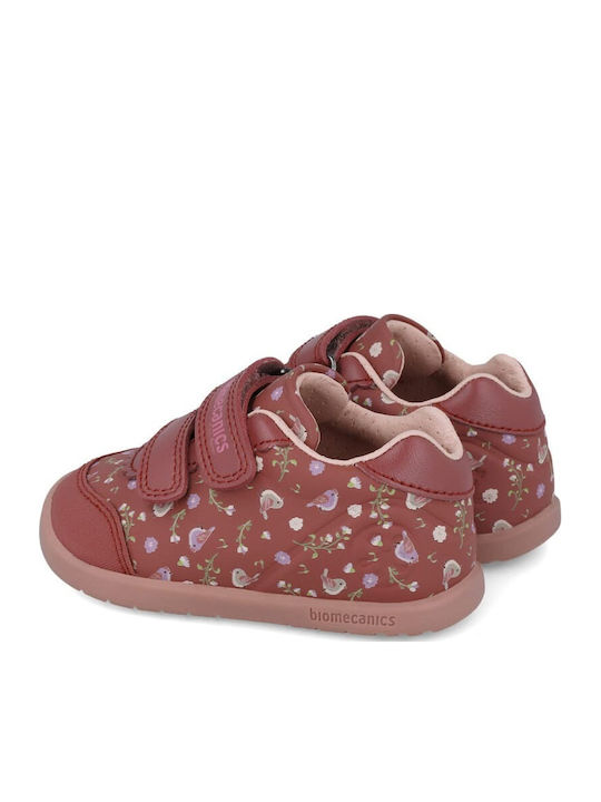 Kids Sneakers Anatomic with Scratch Burgundy