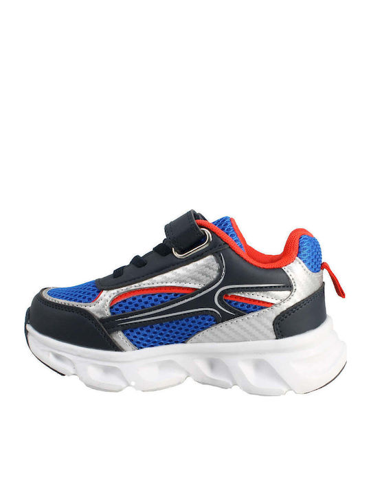 Παιδικά Sneakers με Σκρατς & Φωτάκια Πολύχρωμα