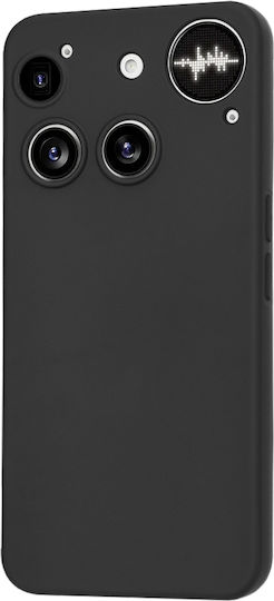 Techsuit Softflex Back Cover Σιλικόνης Μαύρο (Nothing Phone (3))