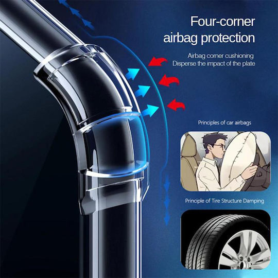Techsuit Bumper Силикон Прозрачен (Google Pixel 10 Pro XL)