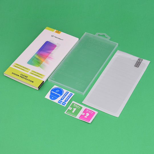 Techsuit Back Cover Tempered Glass Transparent (Galaxy Z Flip7)