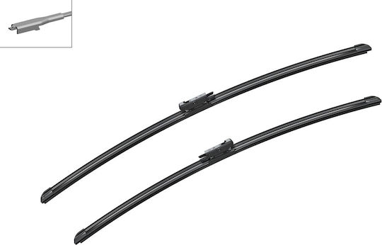 Bosch Aerotwin A100S Front Set Car Wiper Blades 700mm/650mm for Ford Kuga Mercedes-Benz Viano / Vito Volkswagen T5 / T6 / Golf Peugeot 307