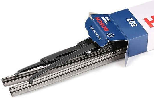 Bosch 502 Front Car Wiper Set 500mm/450mm for Toyota Starlet Citroen Saxo