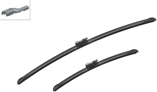 Bosch Aerotwin A538S Front Set Car Wiper Blades 650mm/400mm Universal Toyota Avensis