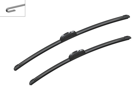 Bosch Aerotwin AR801S Front Set Car Wiper Blades 600mm/530mm Universal Mercedes-Benz Sprinter Volvo S60 / V70 / S80