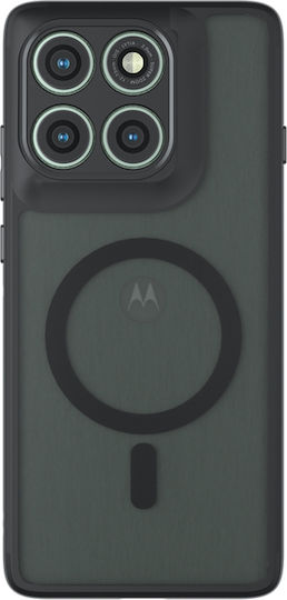 Techsuit Purefrost Magsafe Задна корица Пластмаса Черен (Motorola Edge 60 Pro)